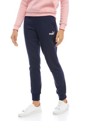 puma essentials fleece pants