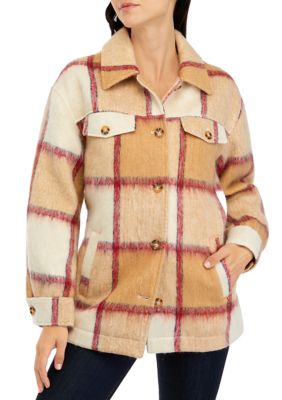 Wonderly Women's Faux Wool Shacket | Belk