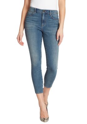 calvin klein jeans high rise skinny ankle