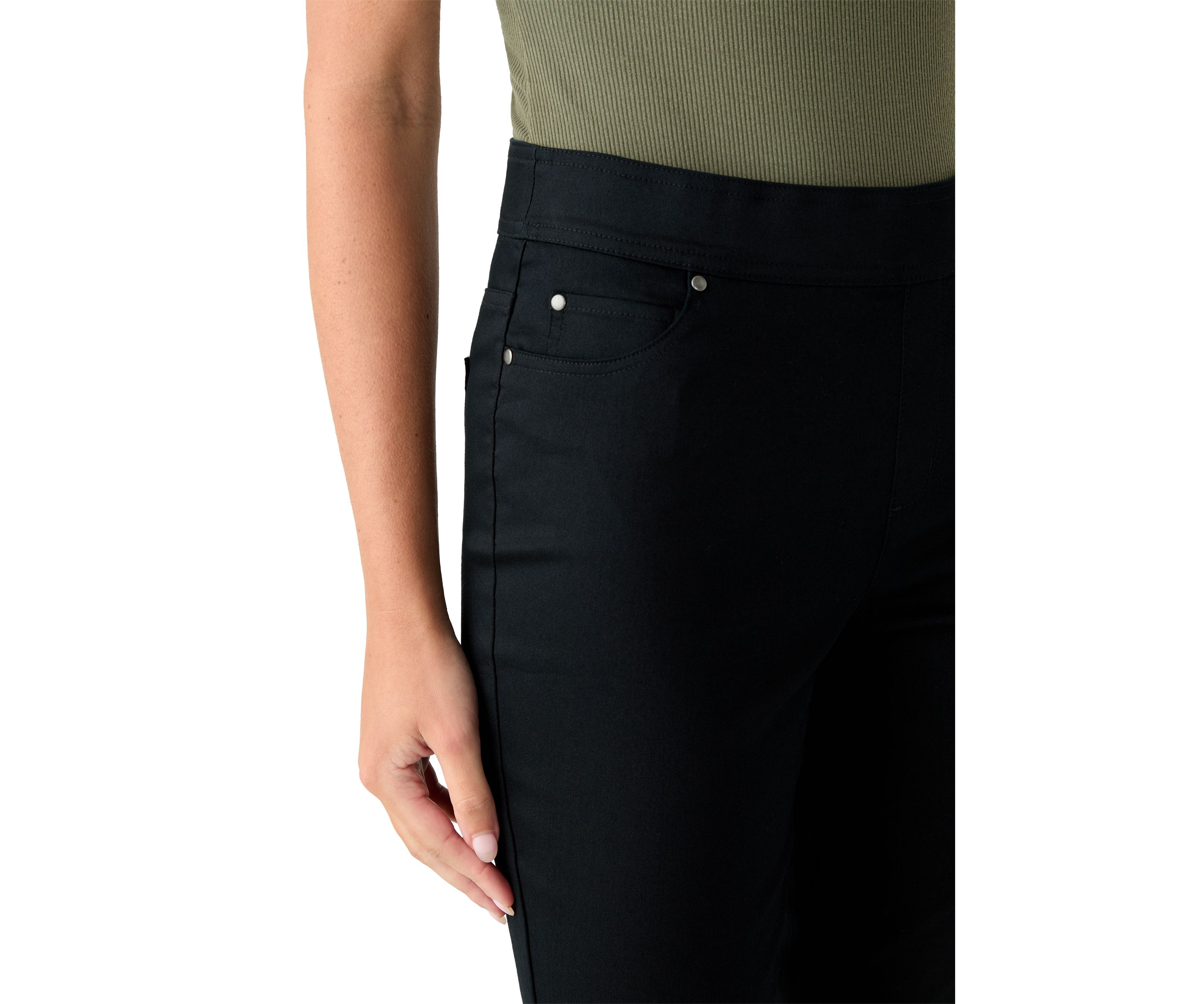 Womens Cotton Super Stretch Boot Cut Pants