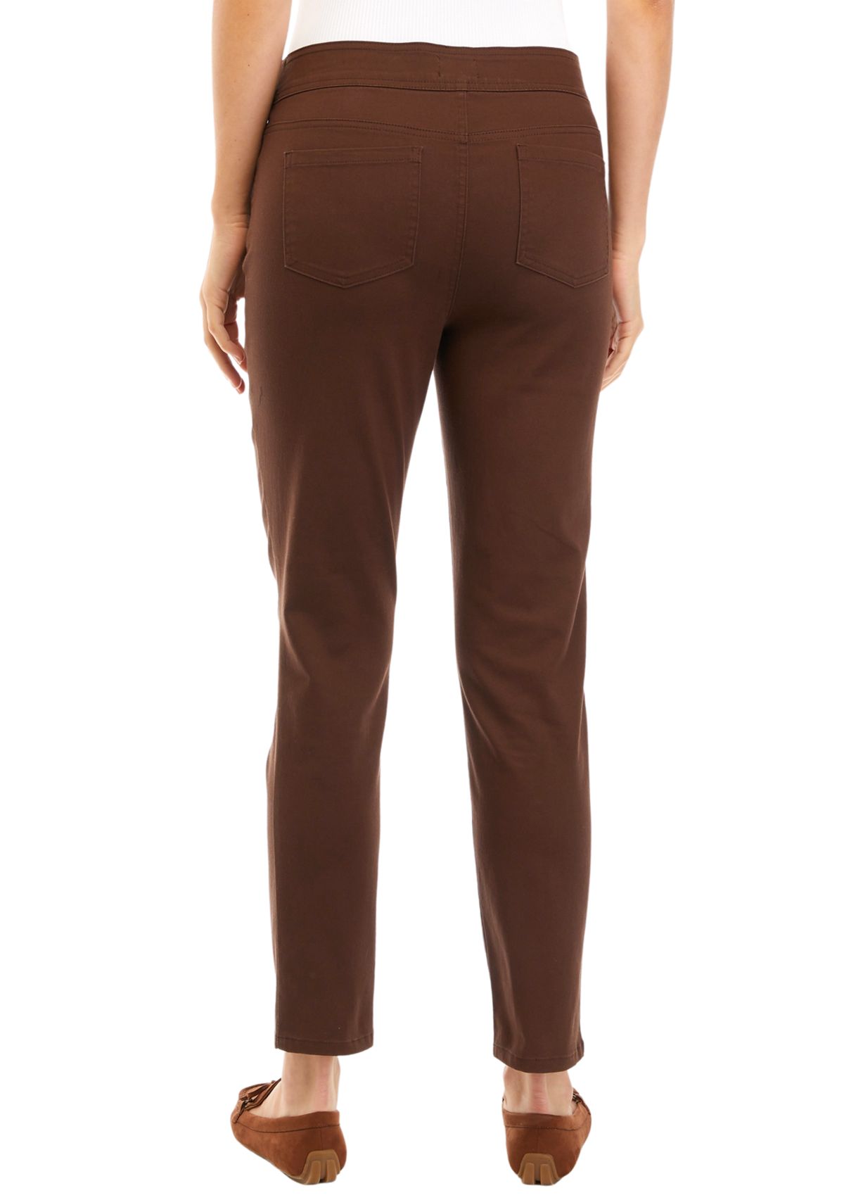 Womens Cotton Ankle Pants