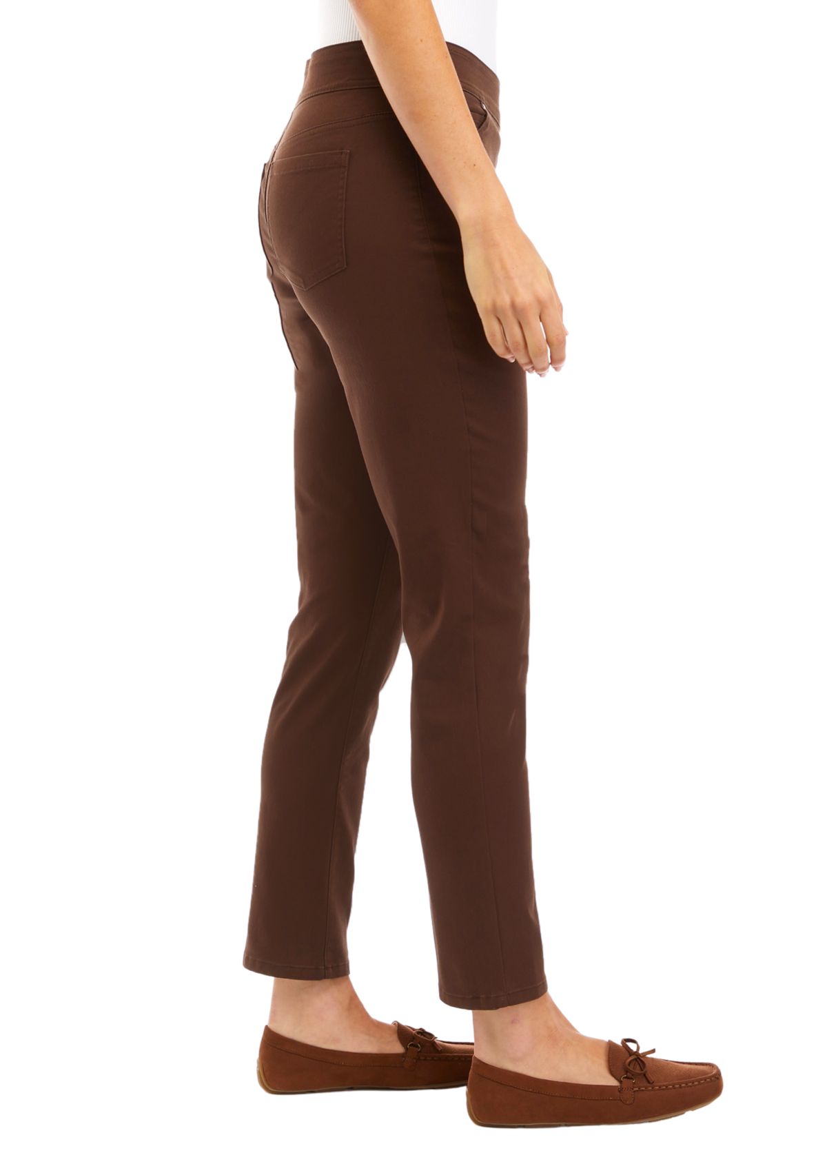 Womens Cotton Ankle Pants