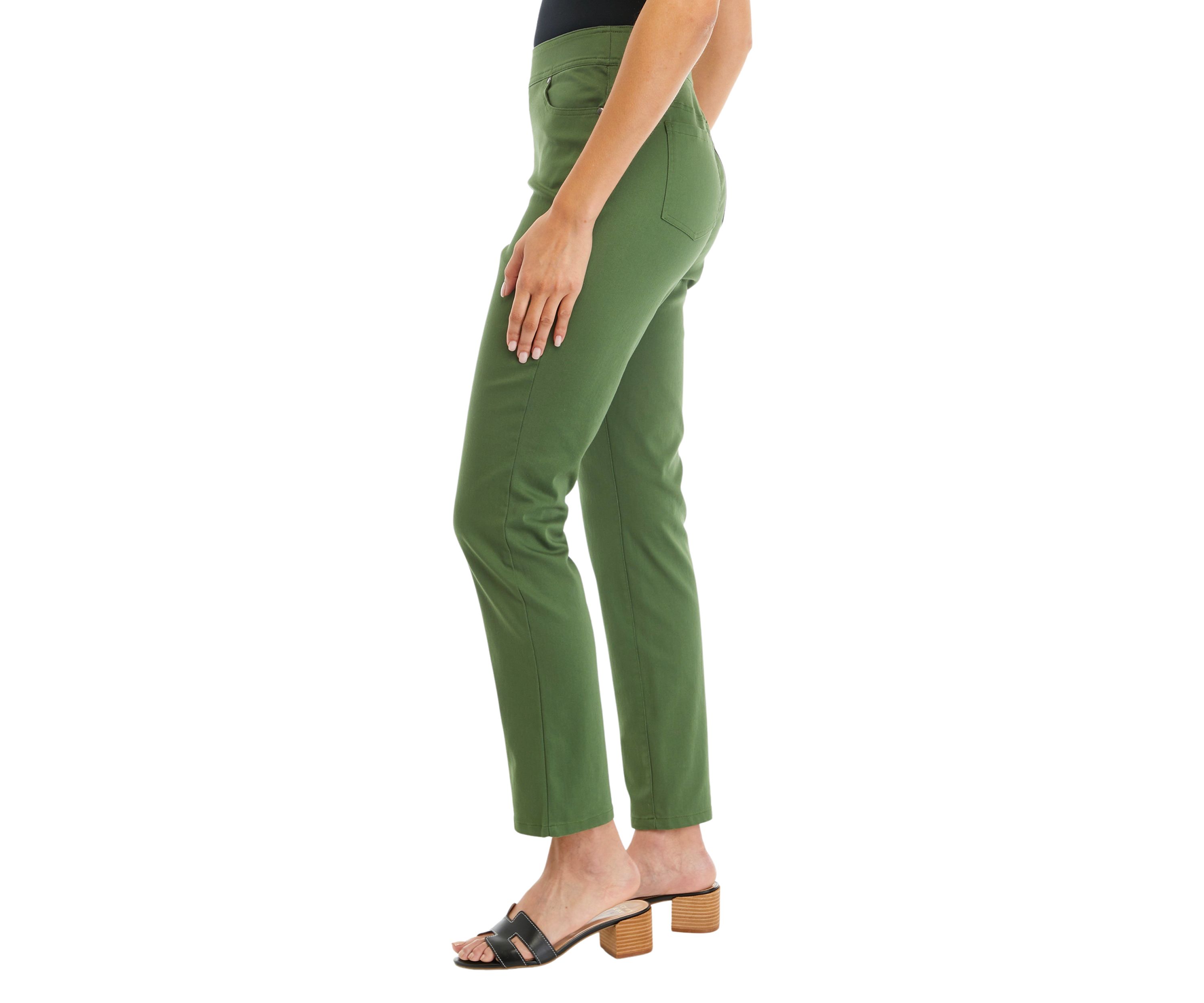 Womens Solid Fashion Pants
