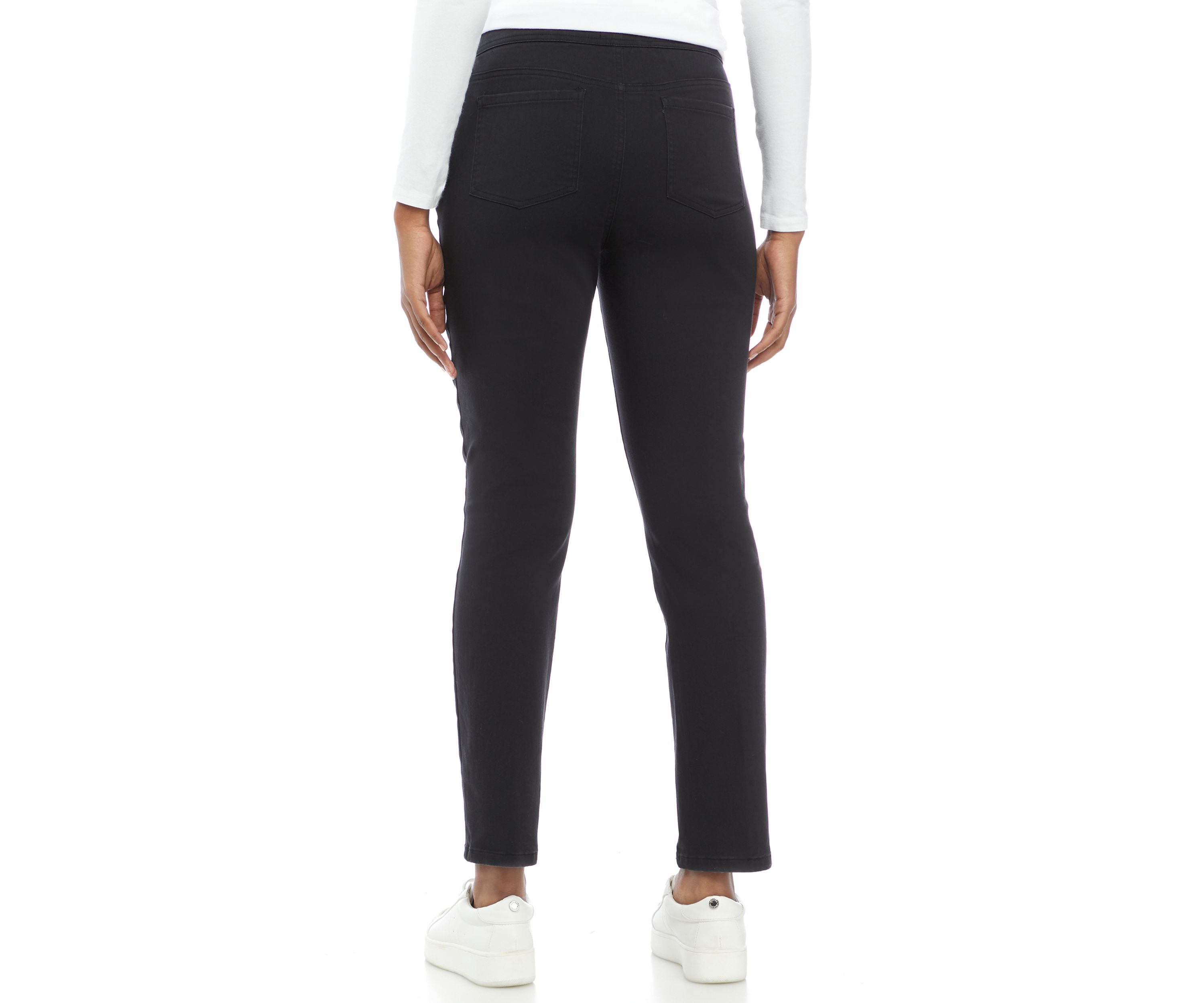 Womens Cotton Straight Leg Pants 