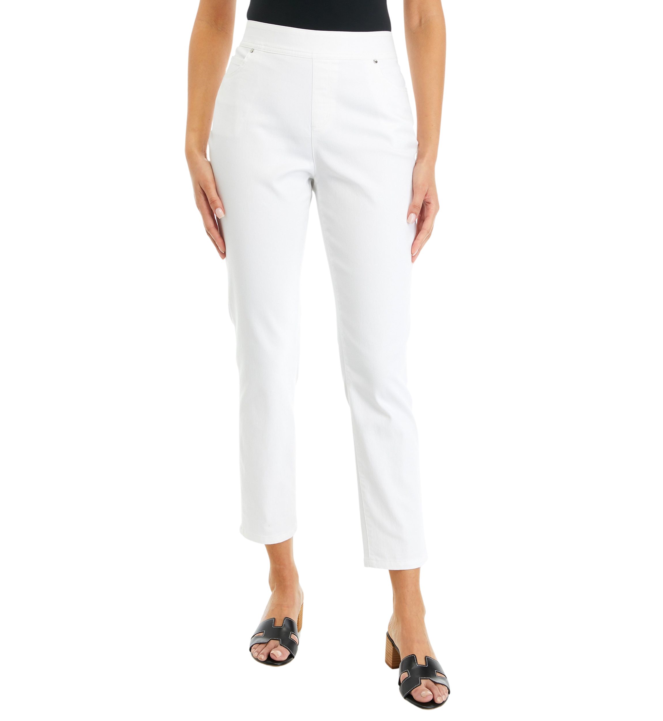 Womens Solid Fashion Pants