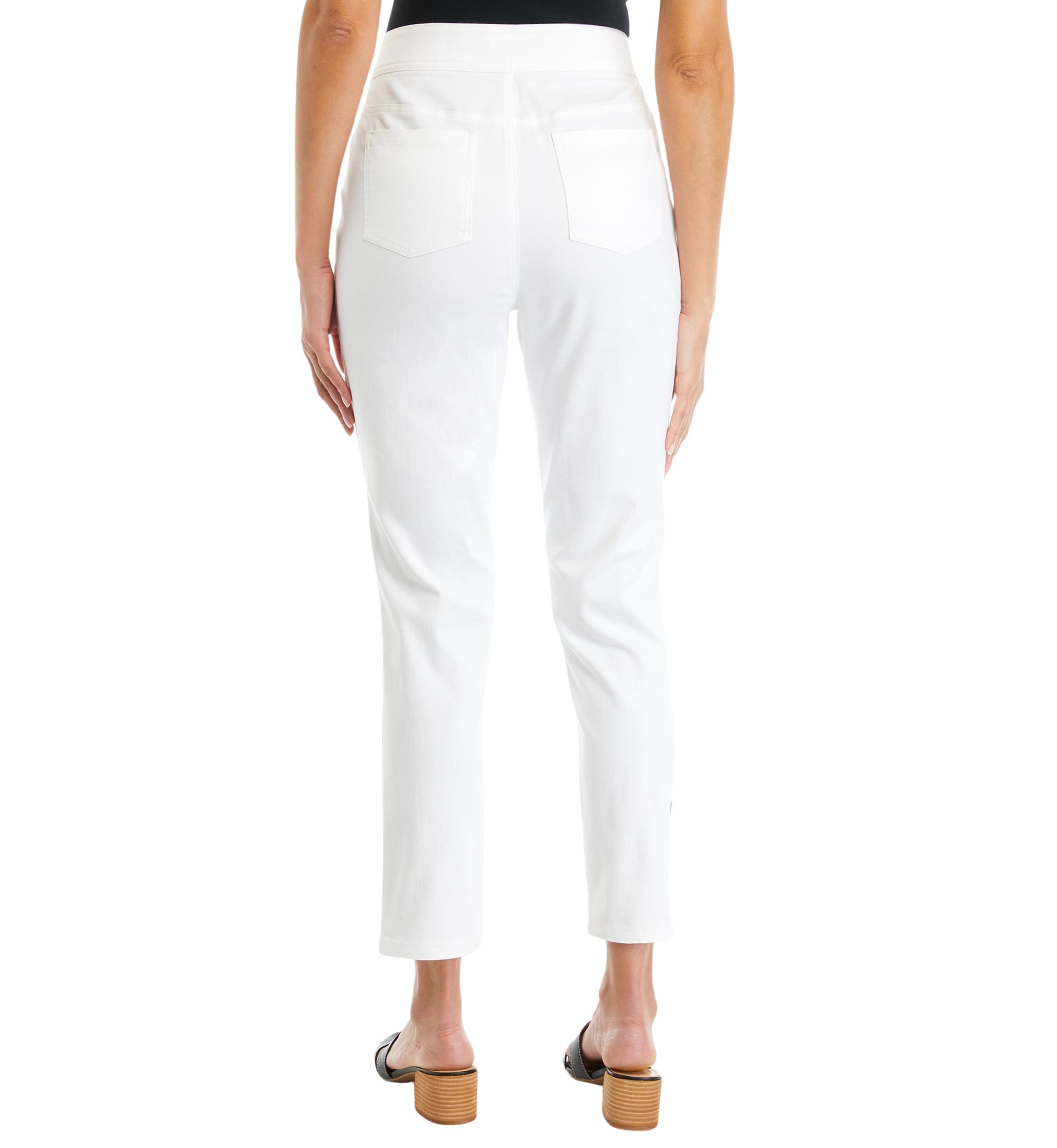 Womens Solid Fashion Pants
