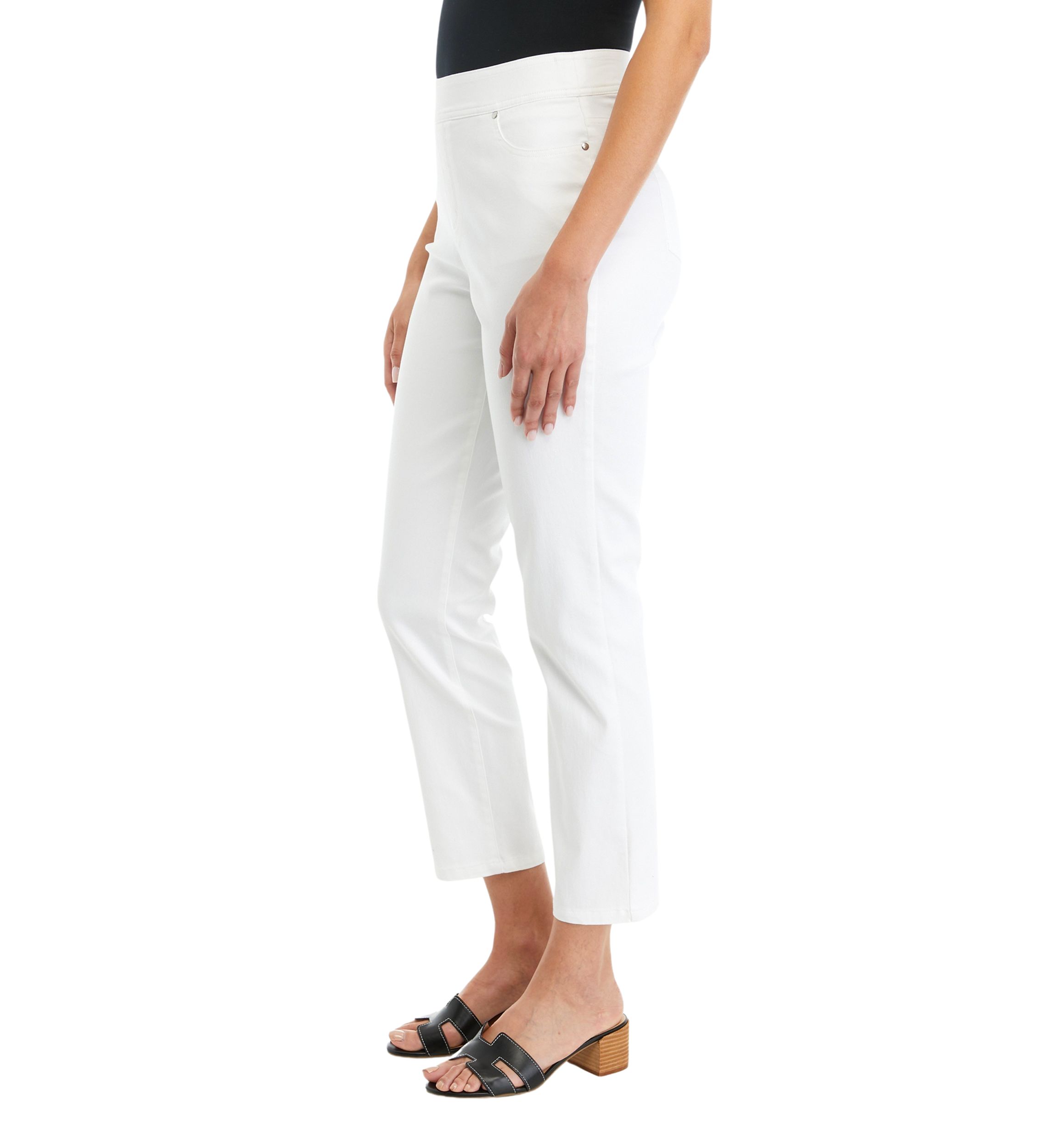 Womens Solid Fashion Pants