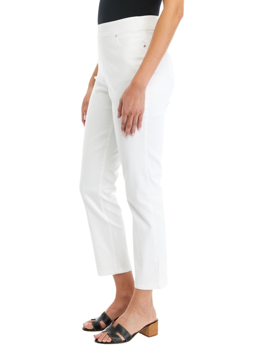 Womens Solid Fashion Pants