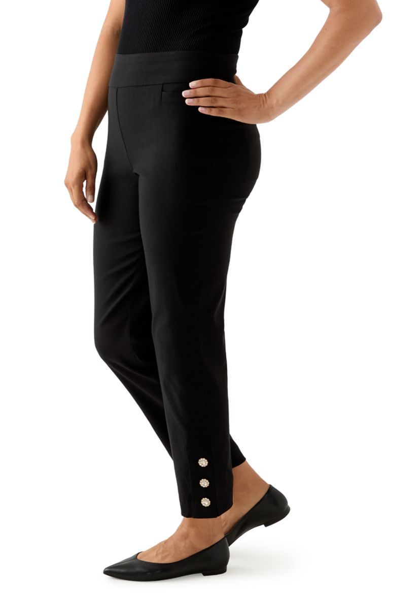 Womens Millennium Button Hem Pants