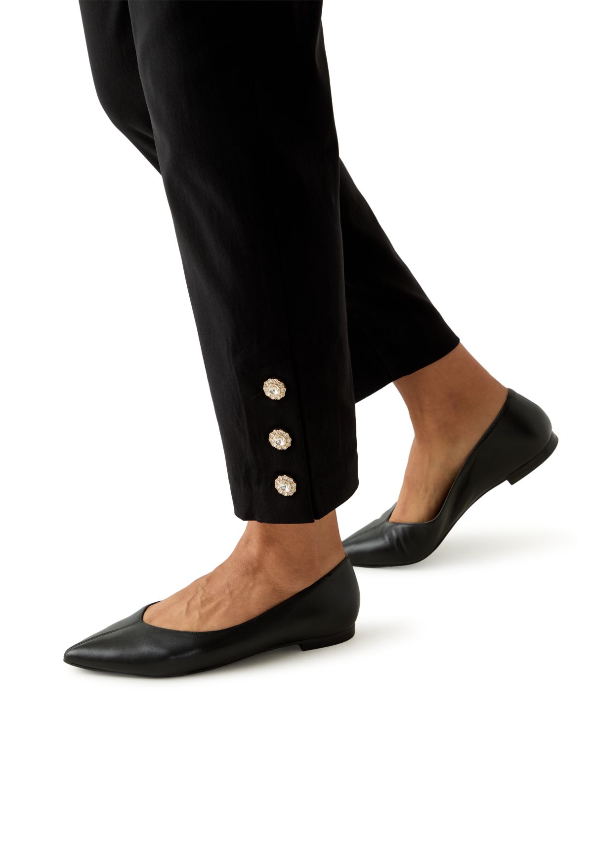 Womens Millennium Button Hem Pants