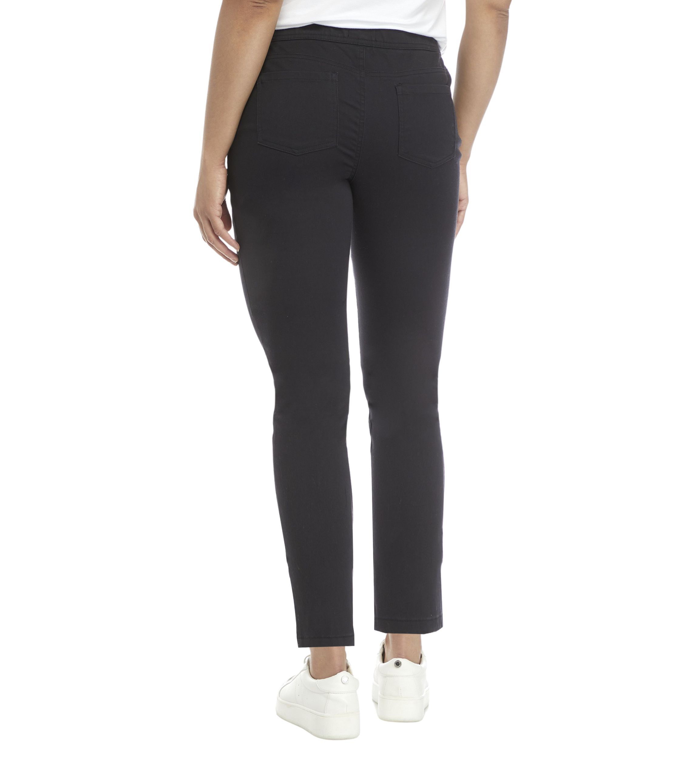 Petite Cotton Blend Pants 