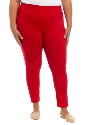 Kim Rogers® Plus Size Straight Leg Pants | belk