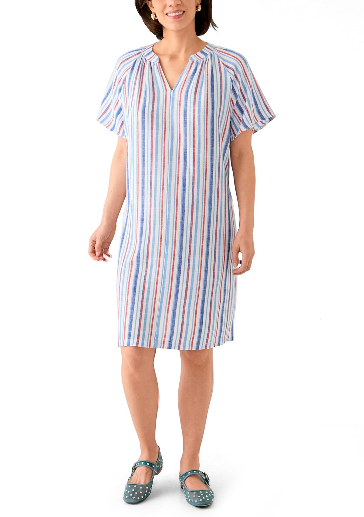 Petite Linen Dress