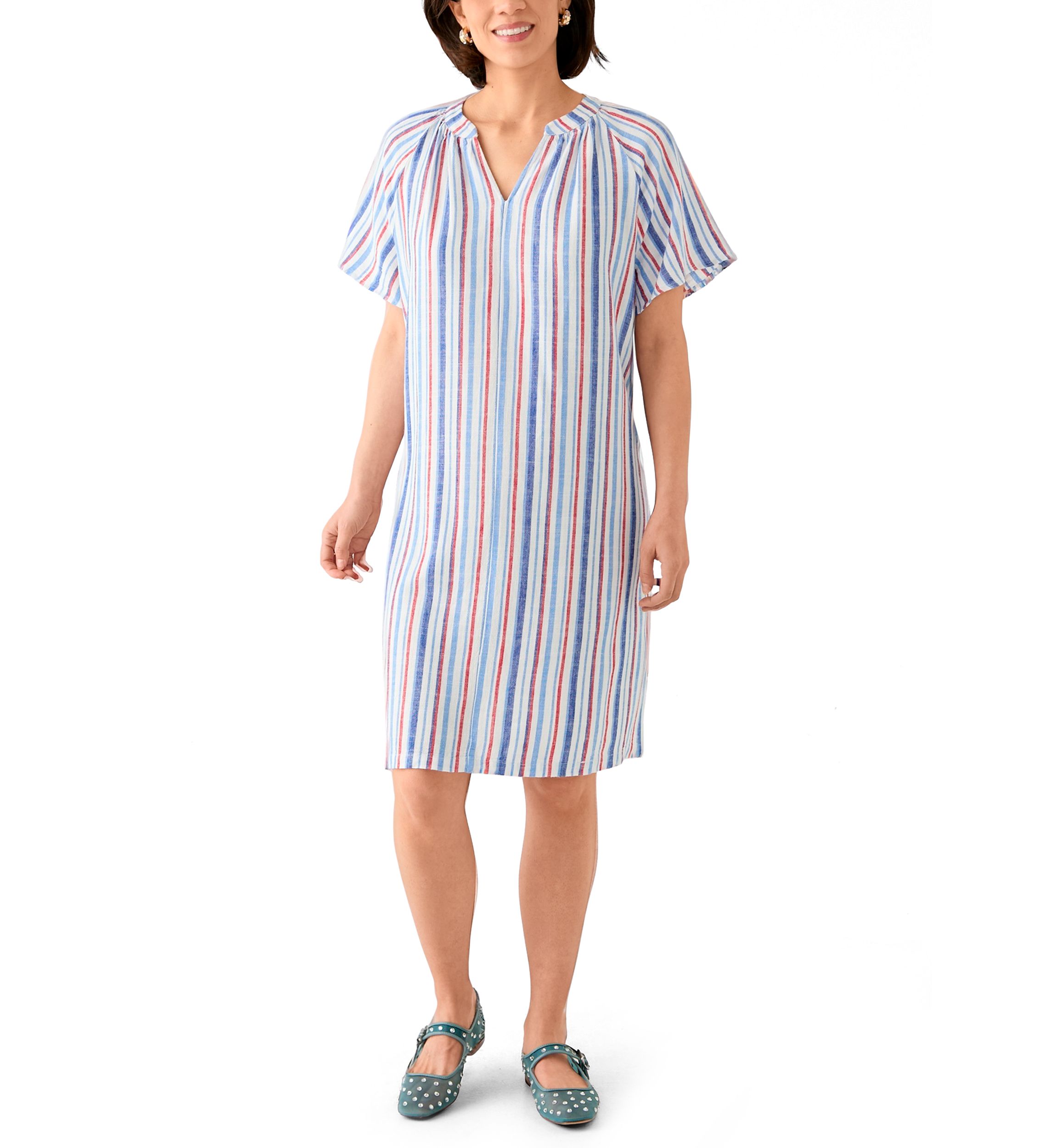 Petite Linen Dress