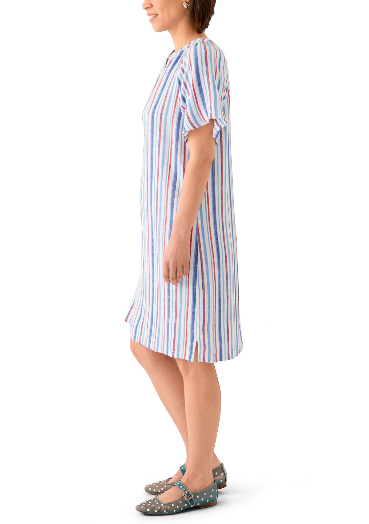 Petite Linen Dress