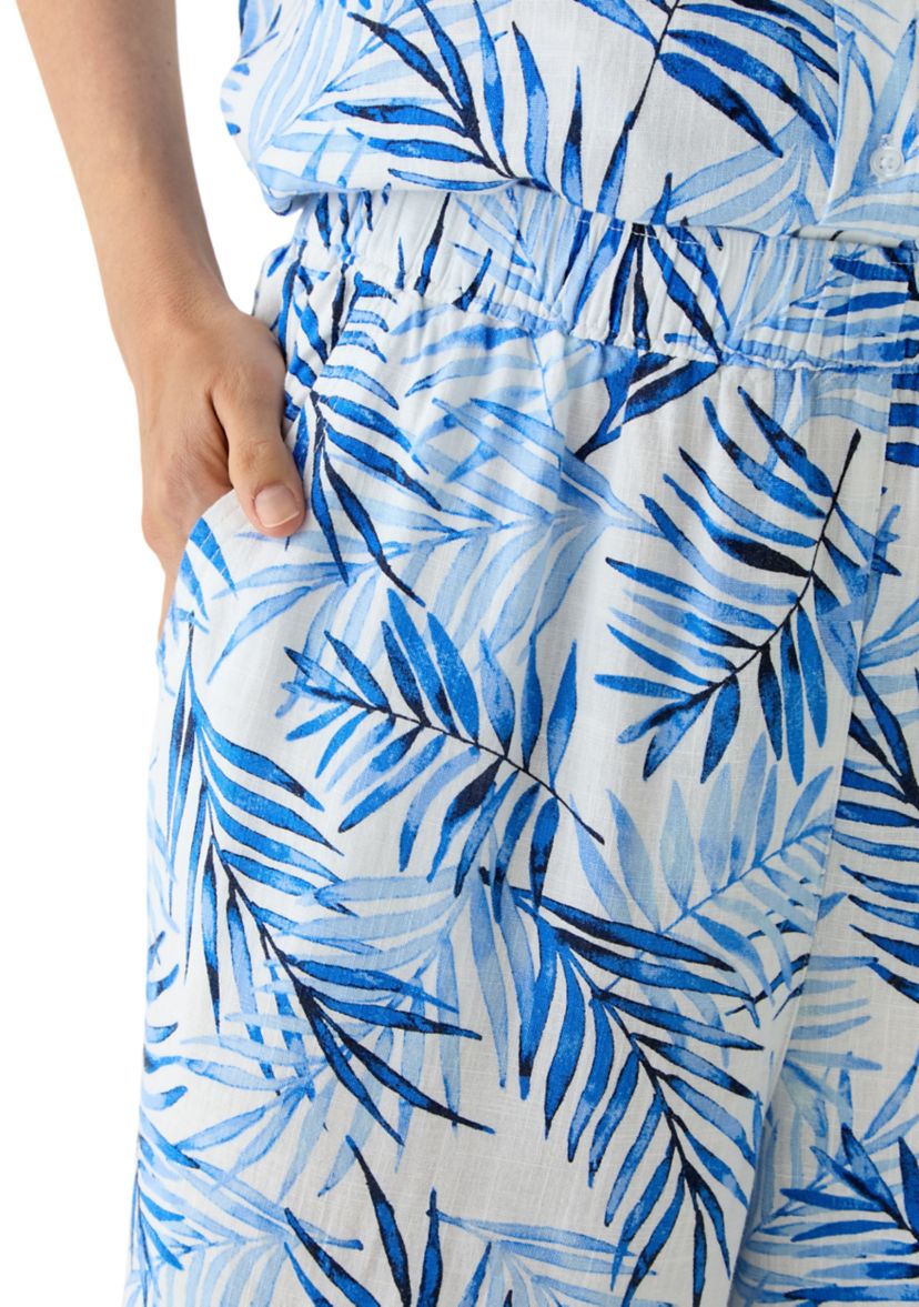Womens Printed Bermuda Shorts