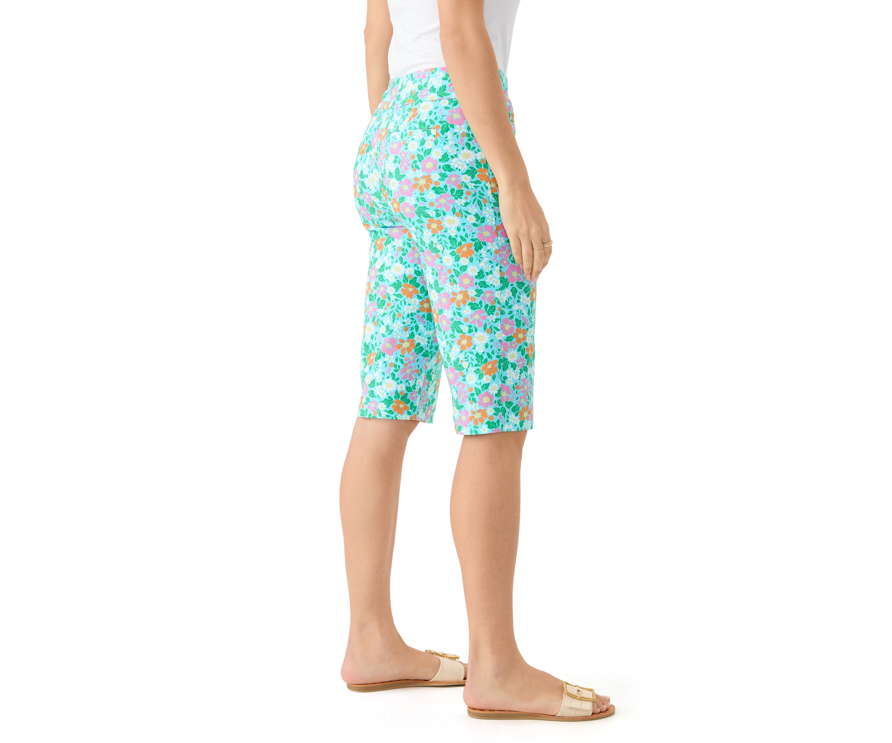 Womens Millennium Printed Bermuda Shorts