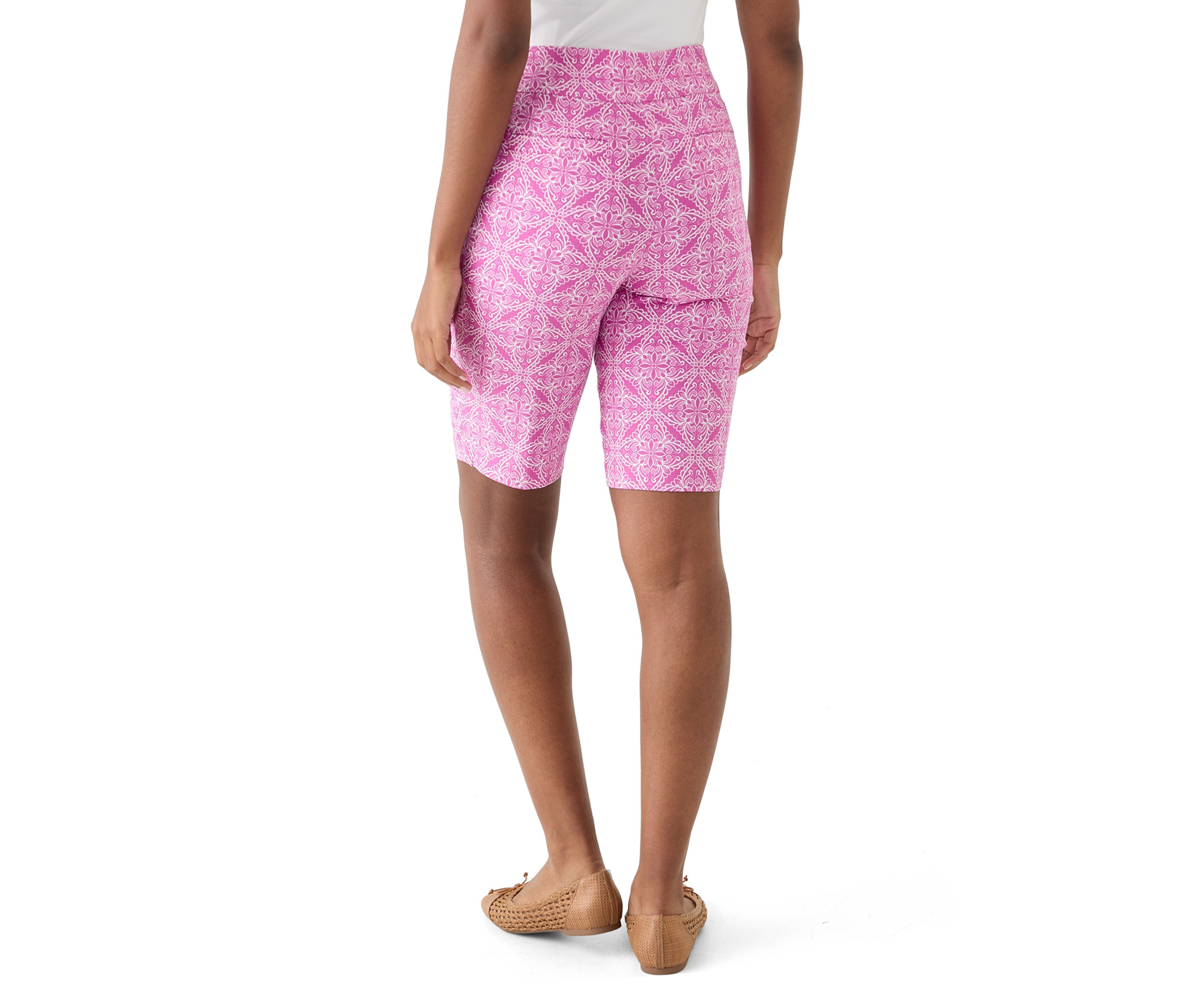Womens Millennium Printed Bermuda Shorts