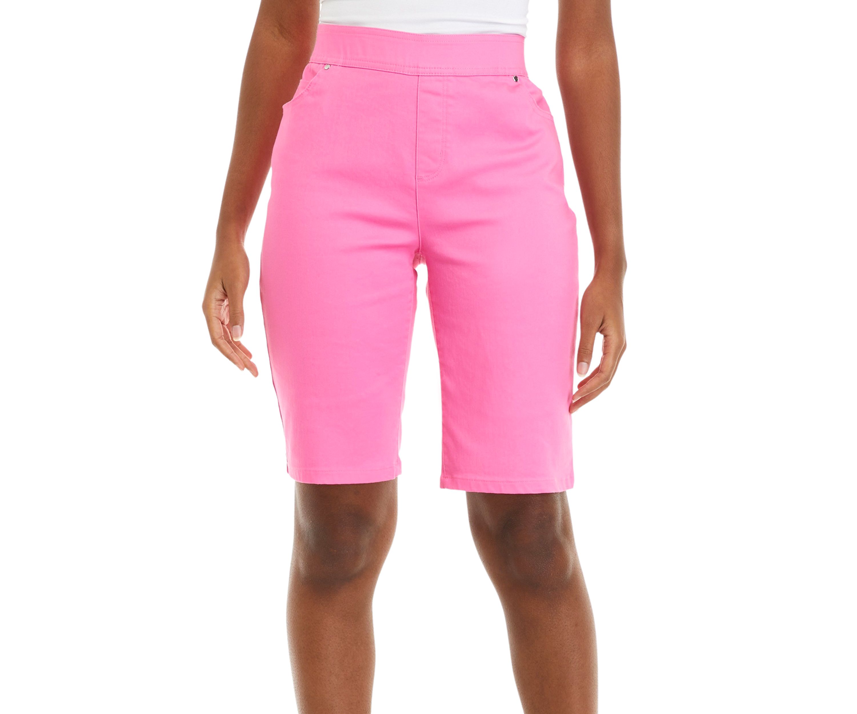 Womens Cotton Bermuda Shorts