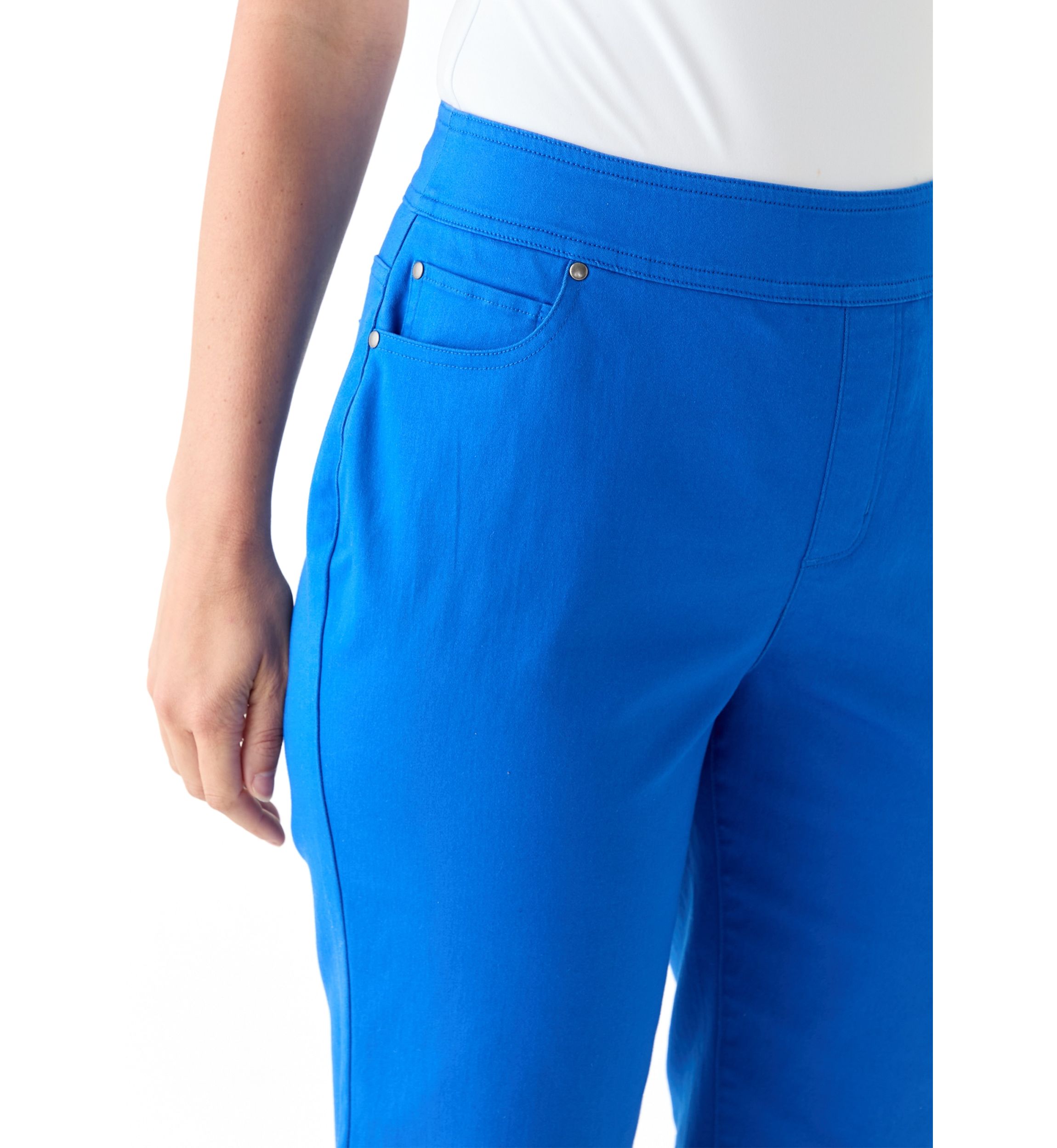 Womens Solid Bermuda Shorts