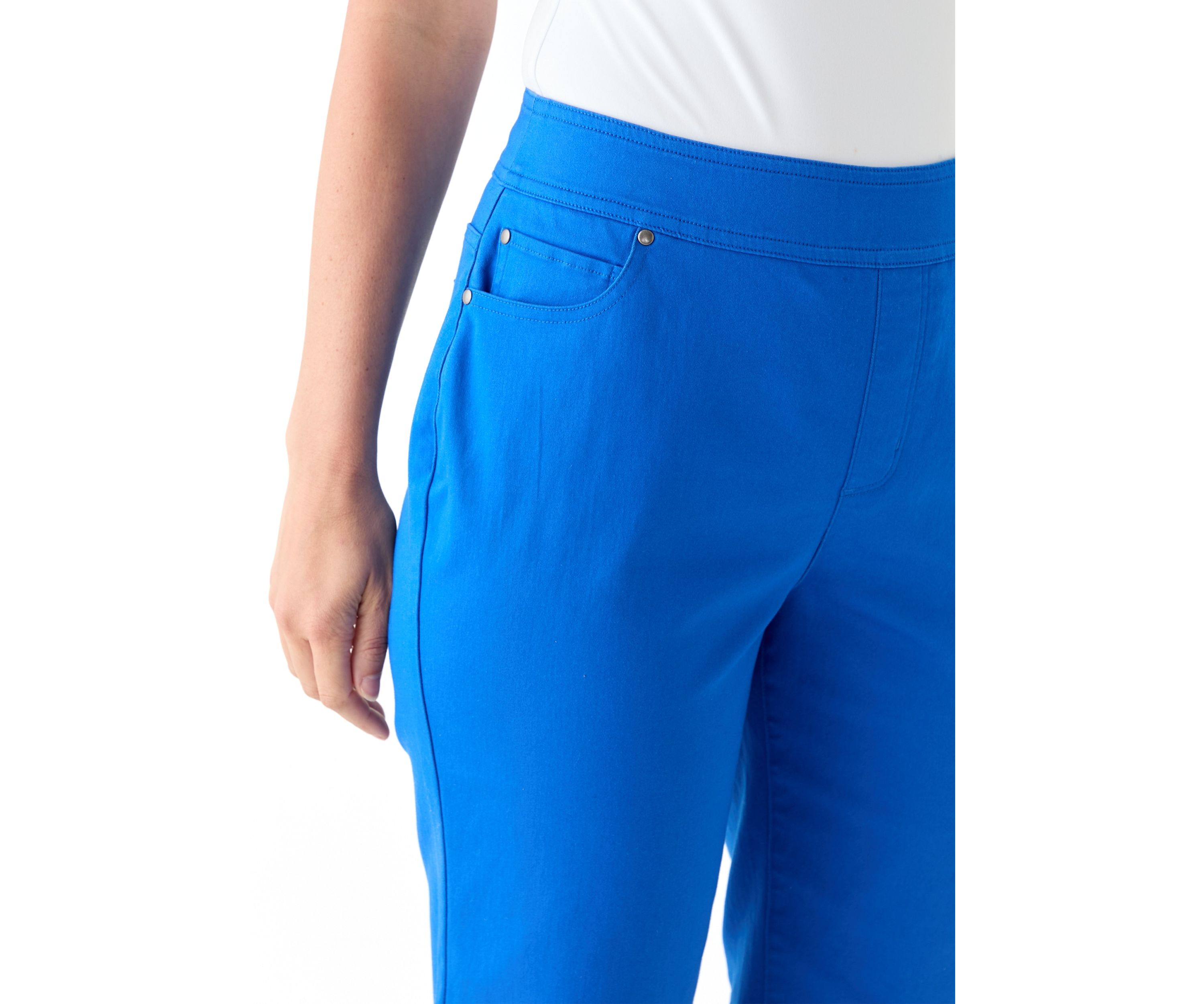 Womens Solid Bermuda Shorts