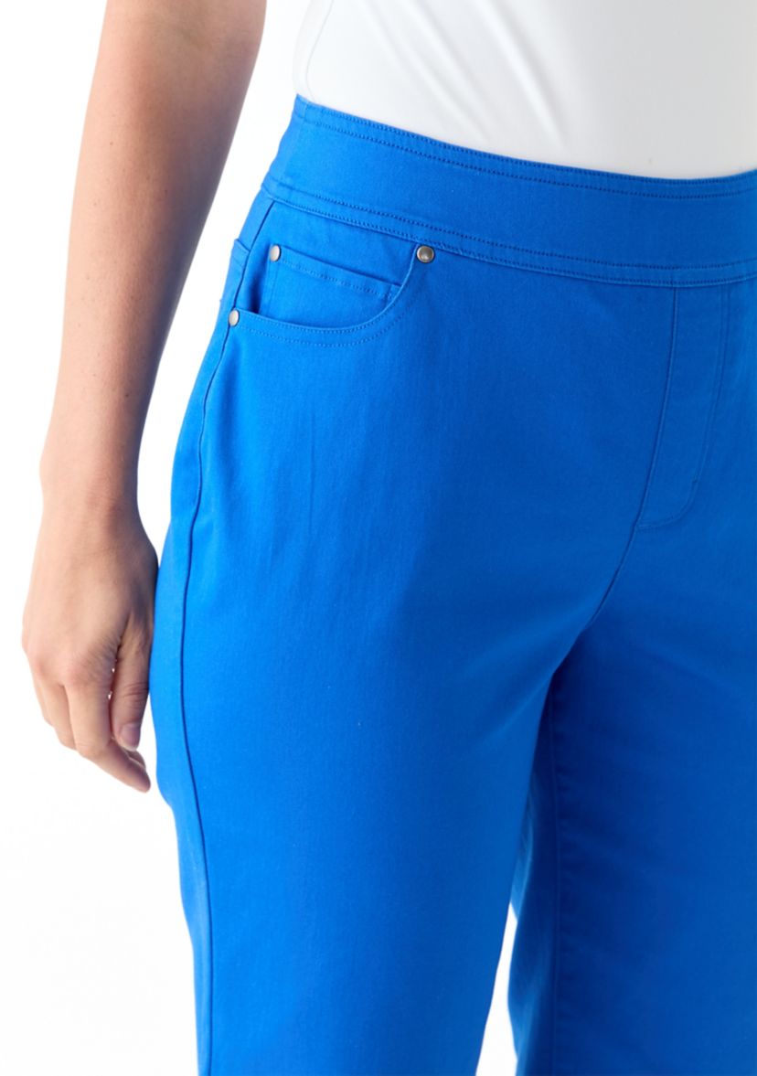 Womens Solid Bermuda Shorts