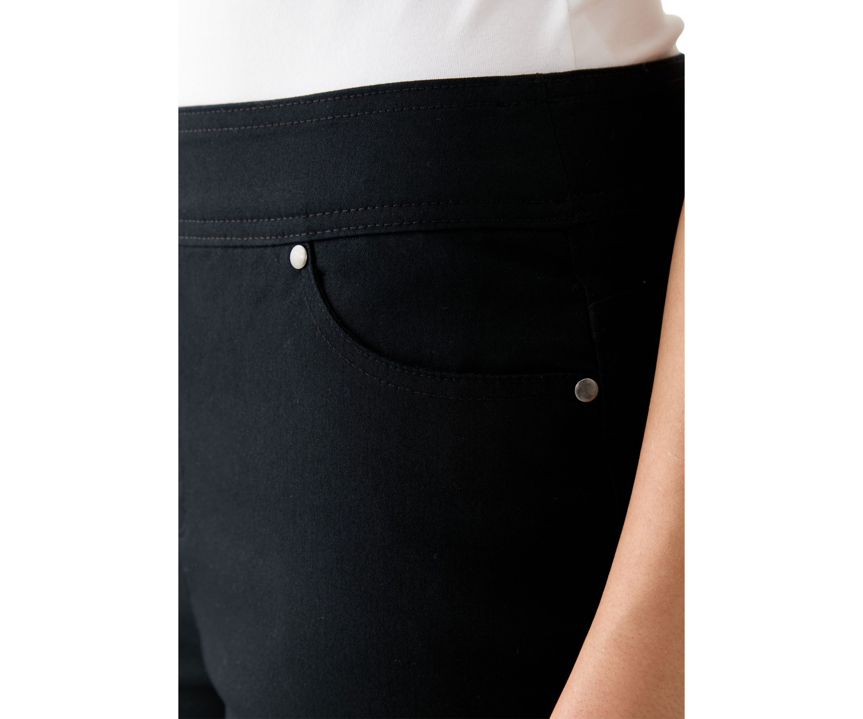 Womens Solid Bermuda Shorts