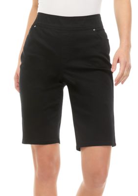 Kim Rogers® Women's Cotton Blend Bermuda Shorts | belk