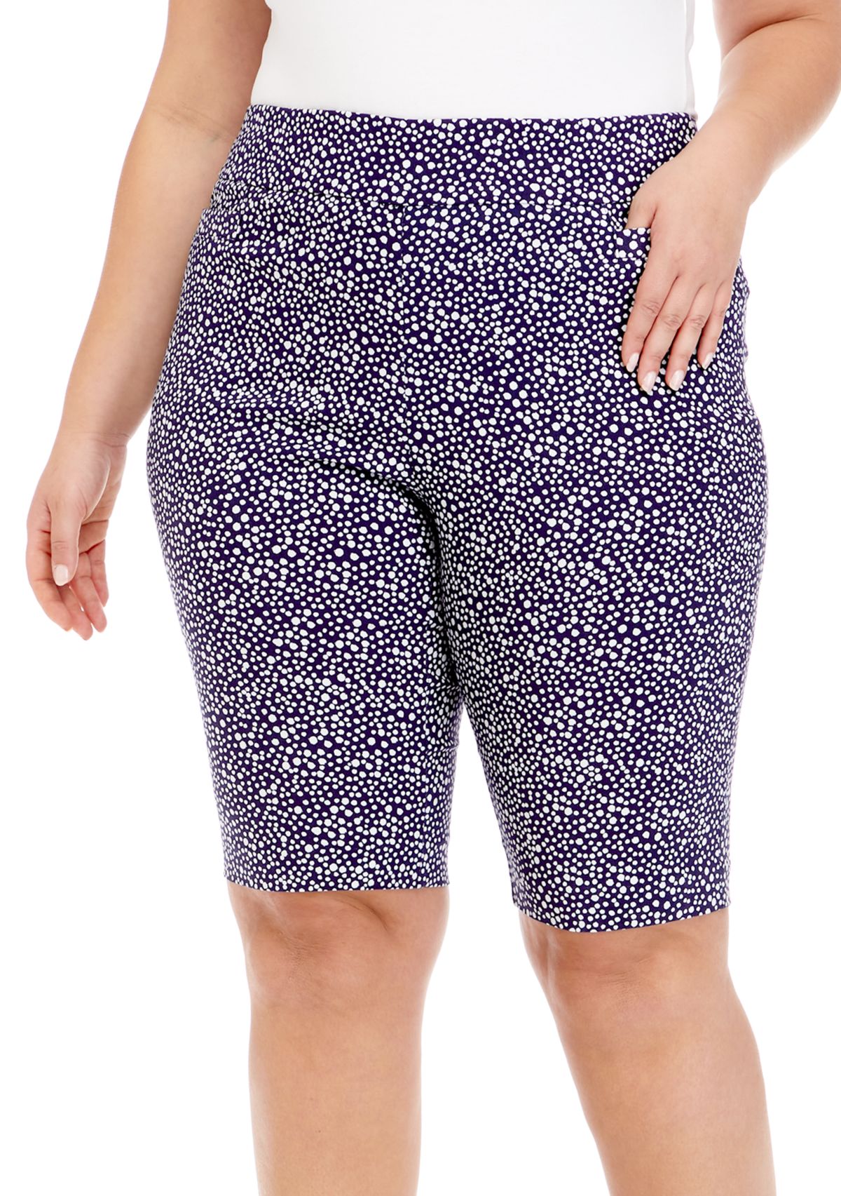 Plus Size Millennium Bermuda Shorts 
