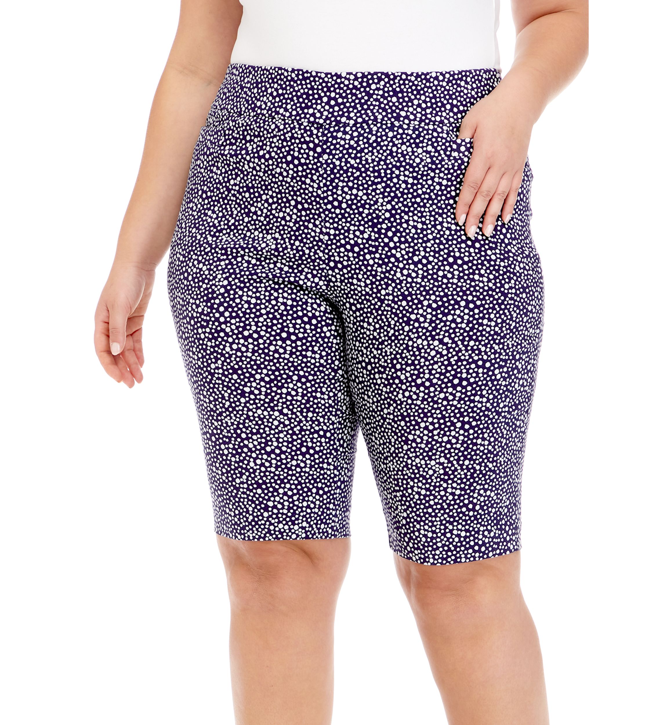 Plus Size Millennium Bermuda Shorts 