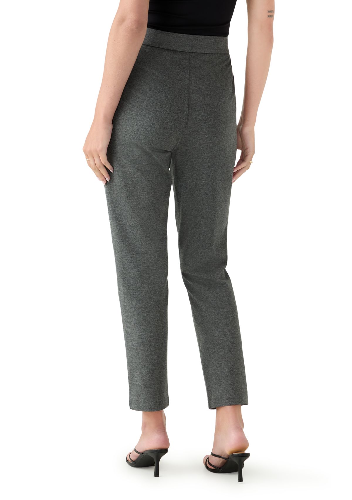 Womens Pull On Ponte Pants