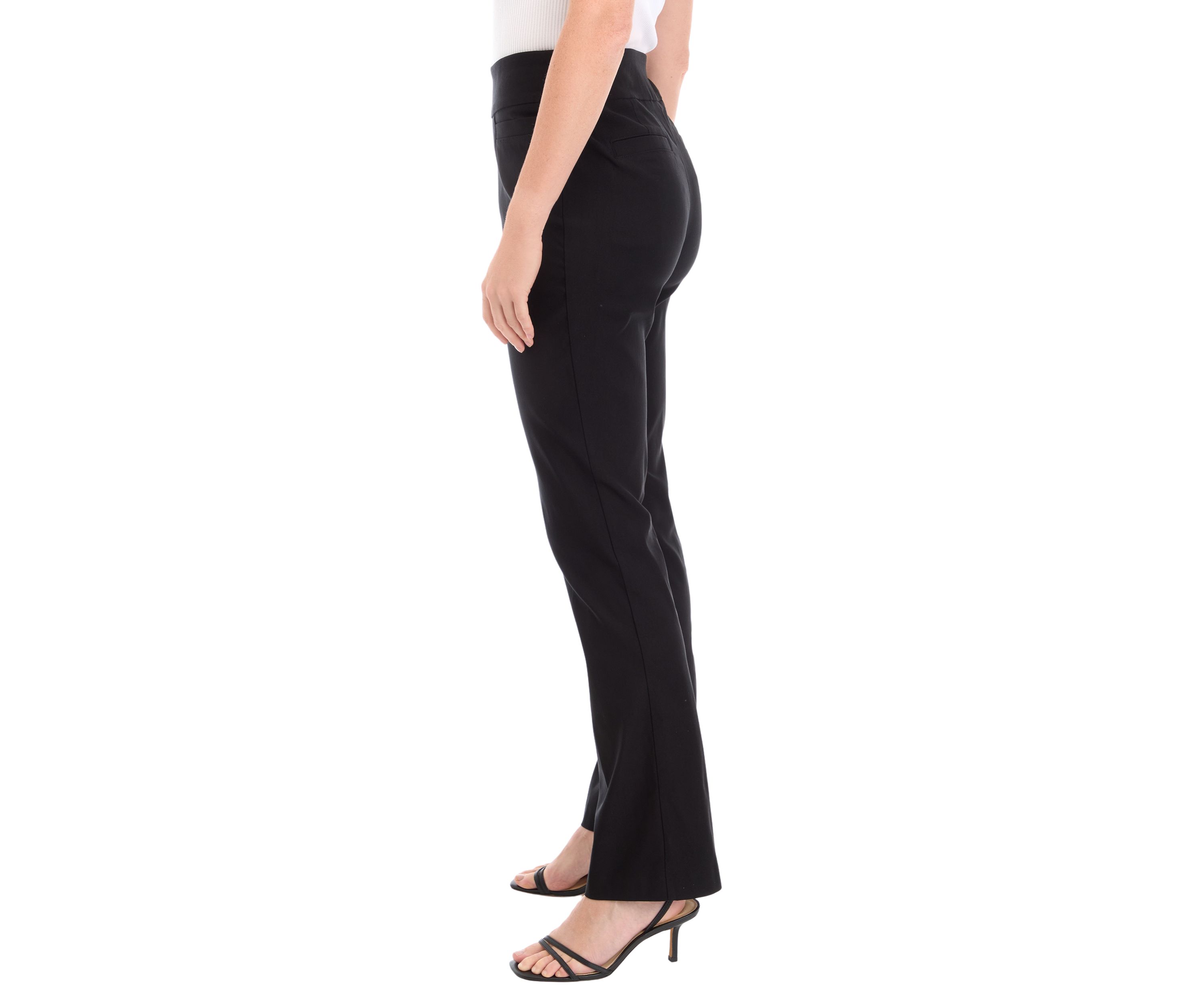 Womens Solid Bootcut Pants