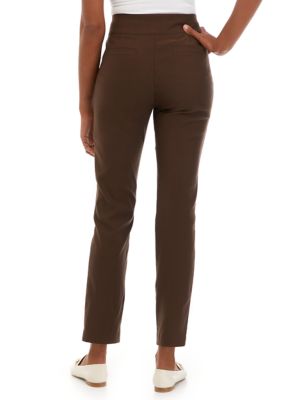 Kim Rogers® Straight Leg Tech Stretch Pants - Tall