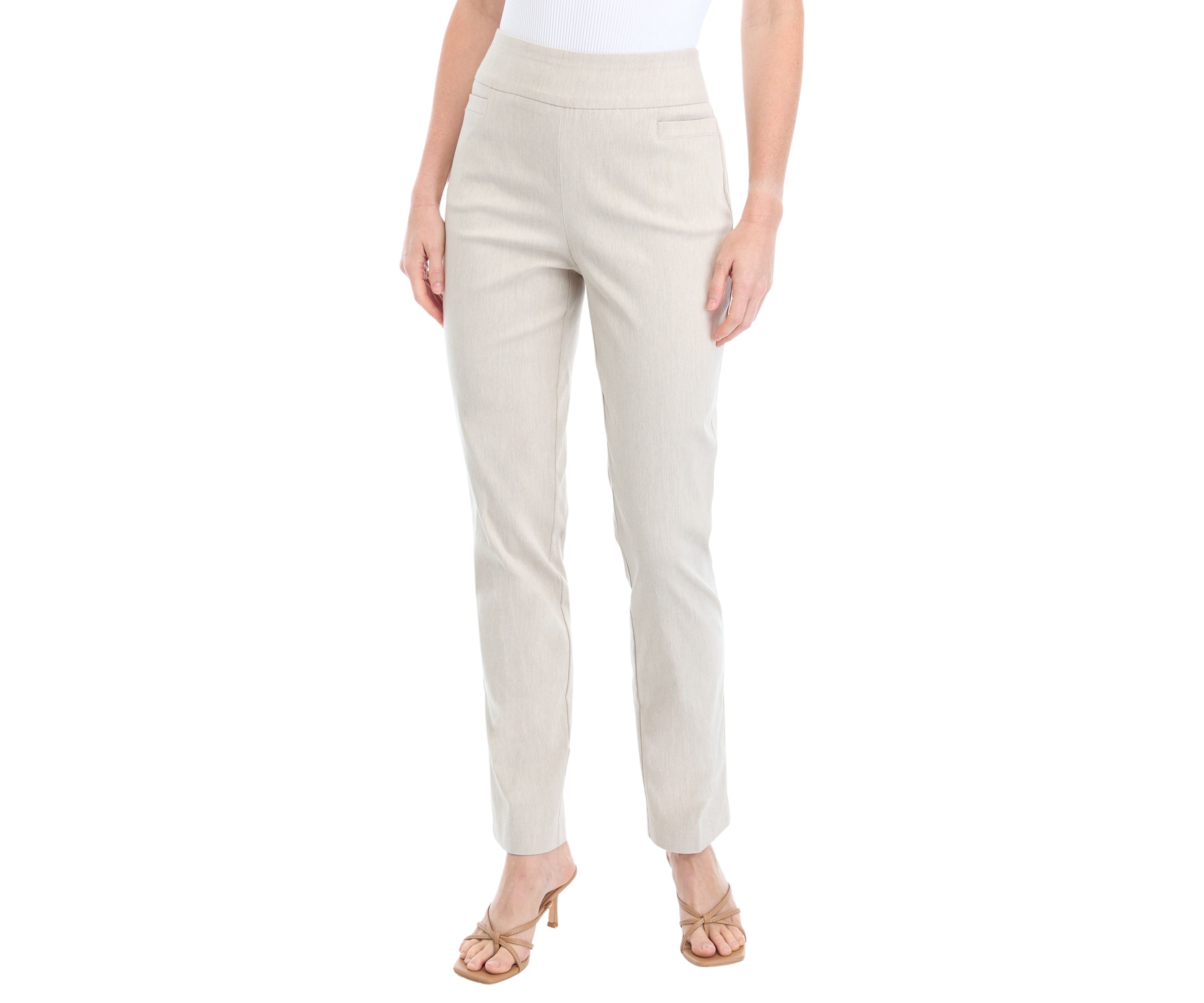 Womens Heathered Ankle Pants