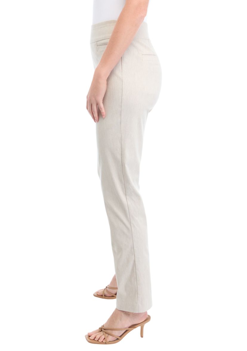 Womens Heathered Ankle Pants