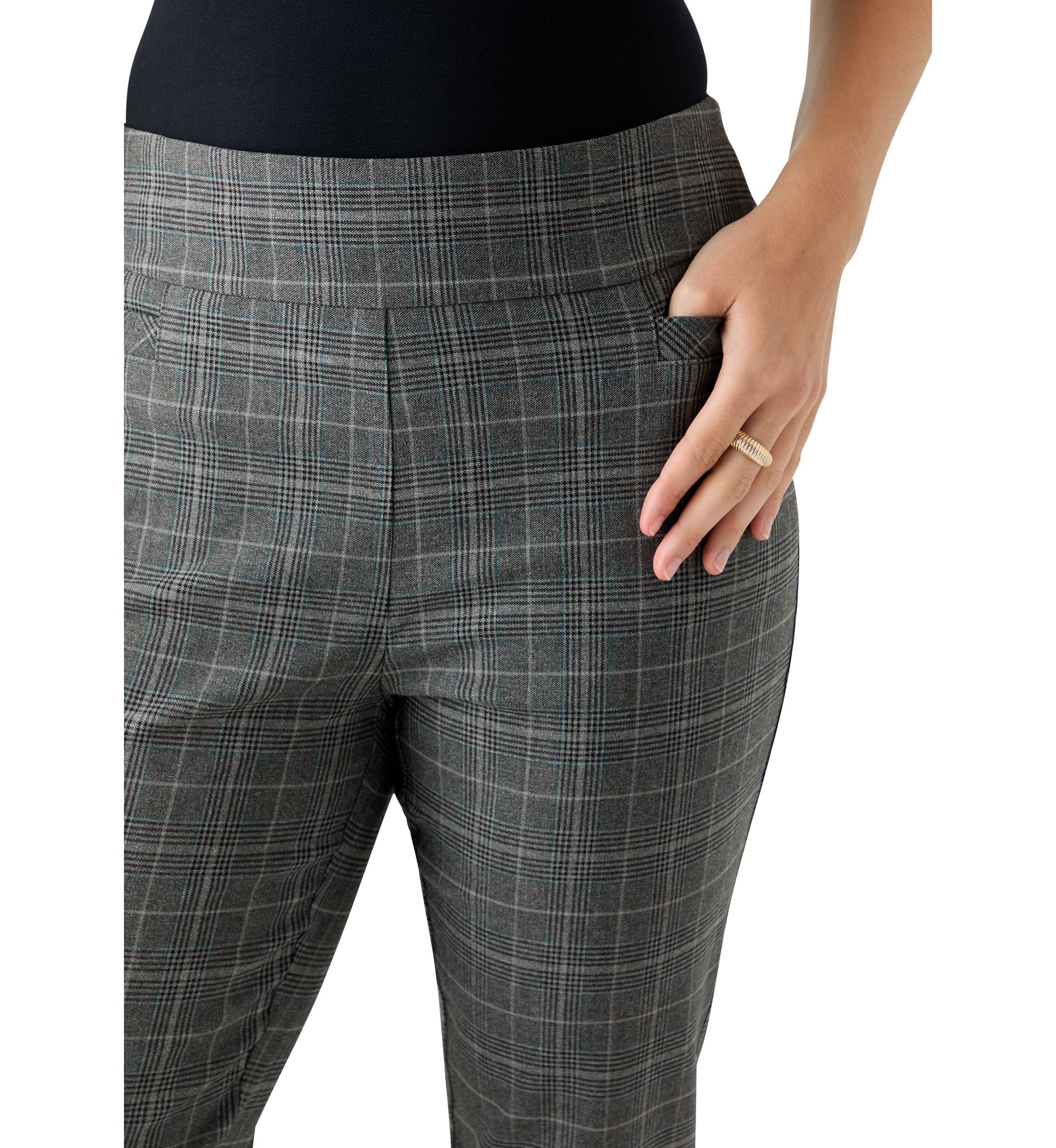 Womens Plaid Millennium Pants