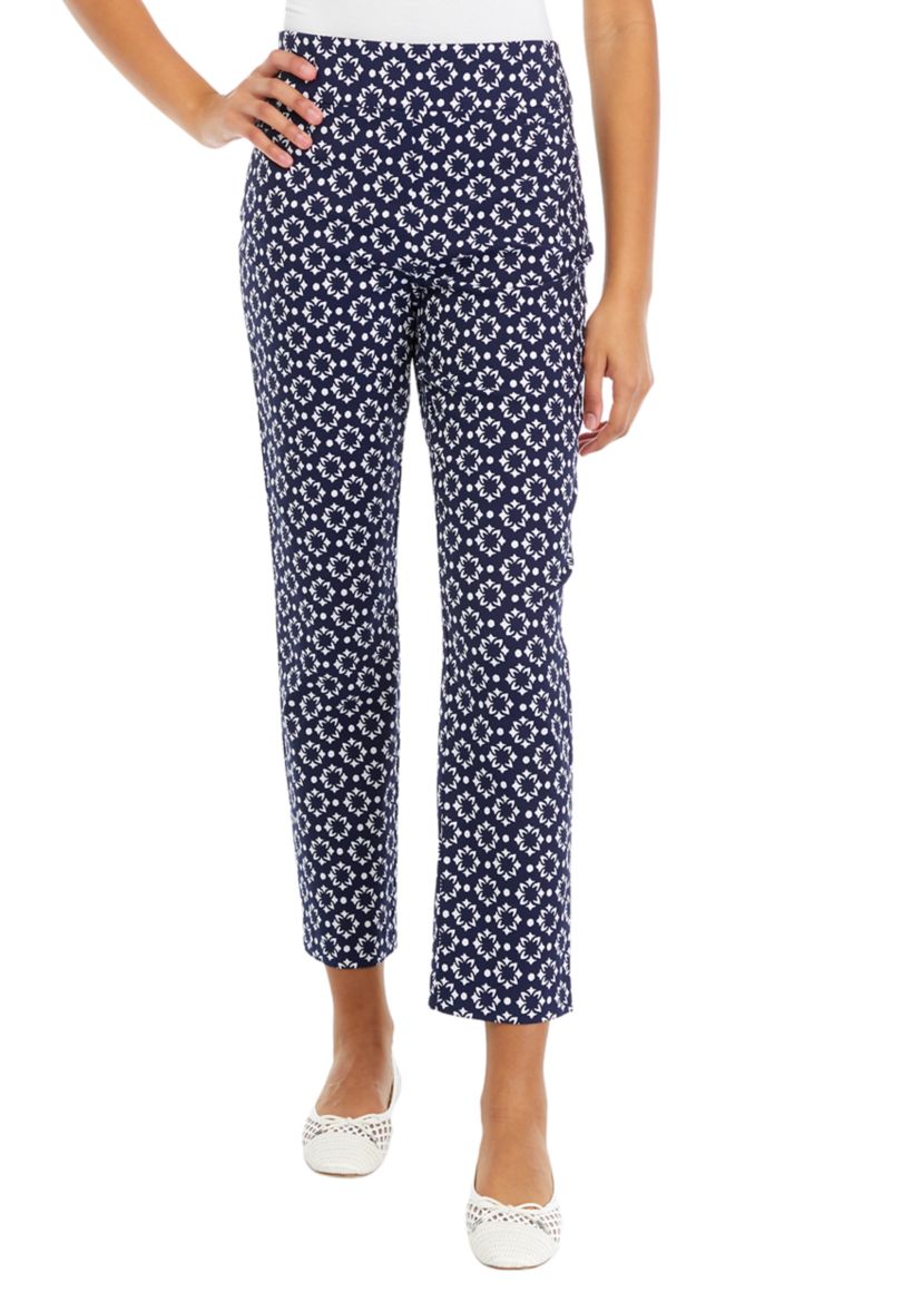 Petite Printed Millennium Pants