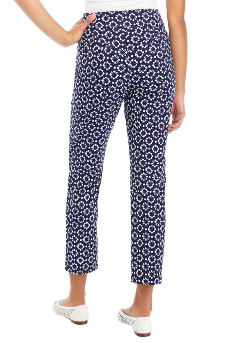 Petite Printed Millennium Pants