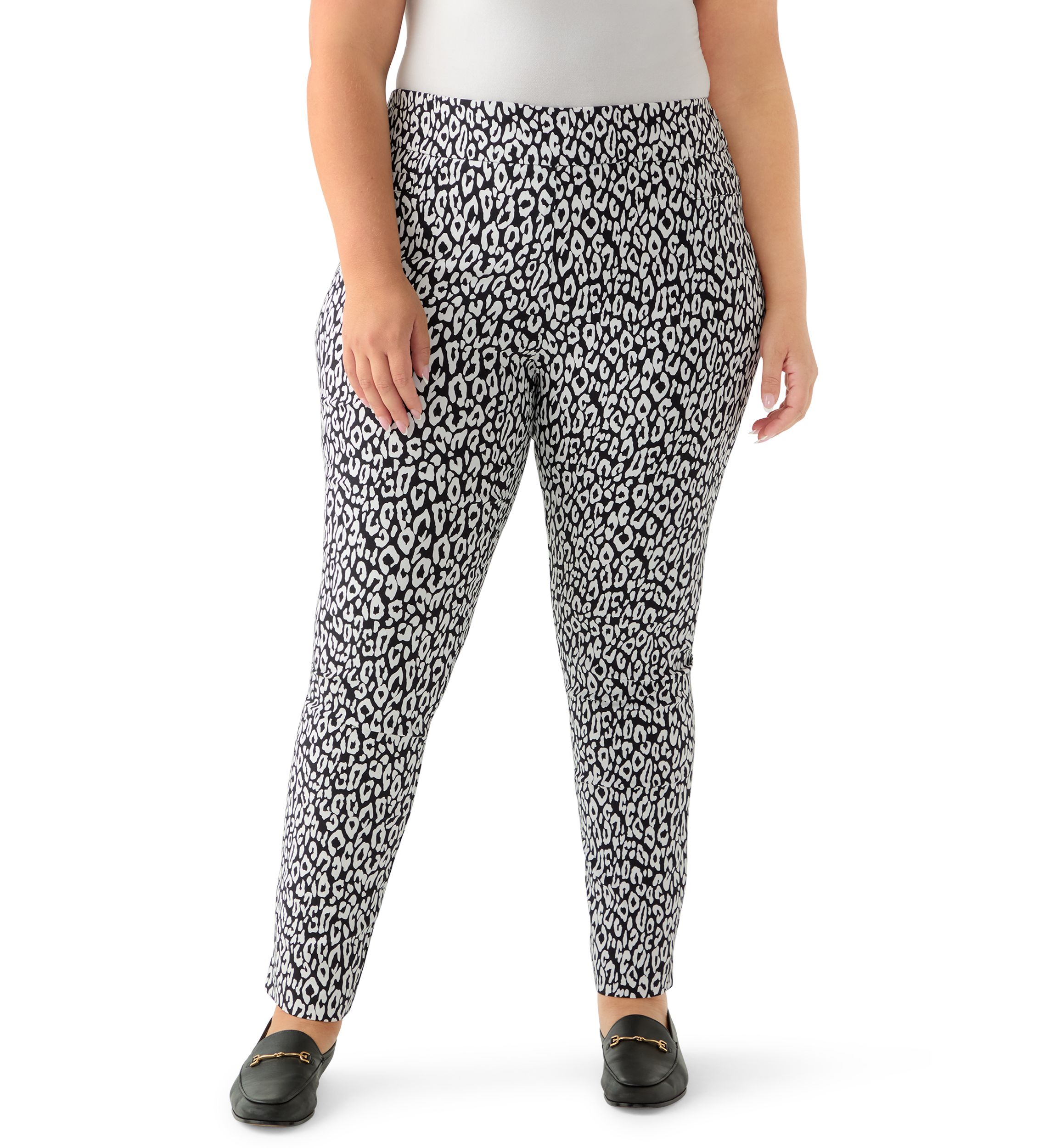 Plus Size Millennium Printed Pants