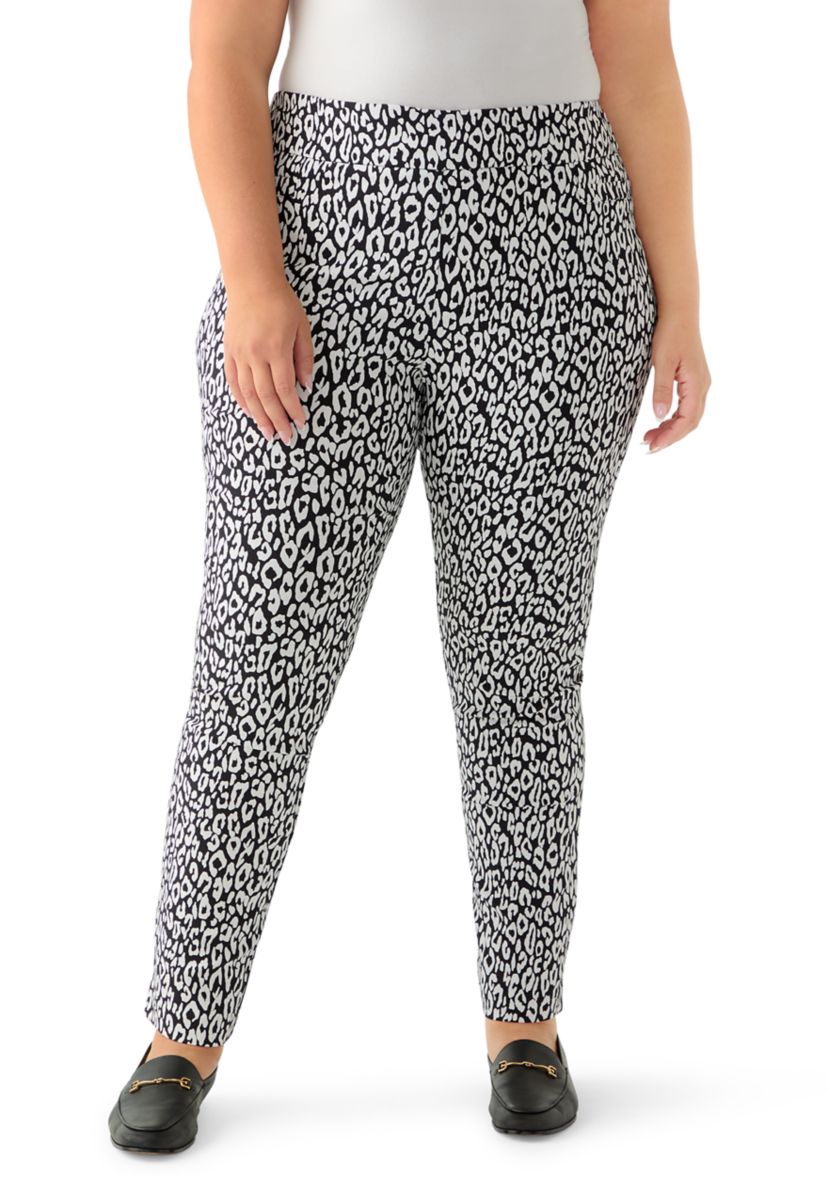 Plus Size Millennium Printed Pants