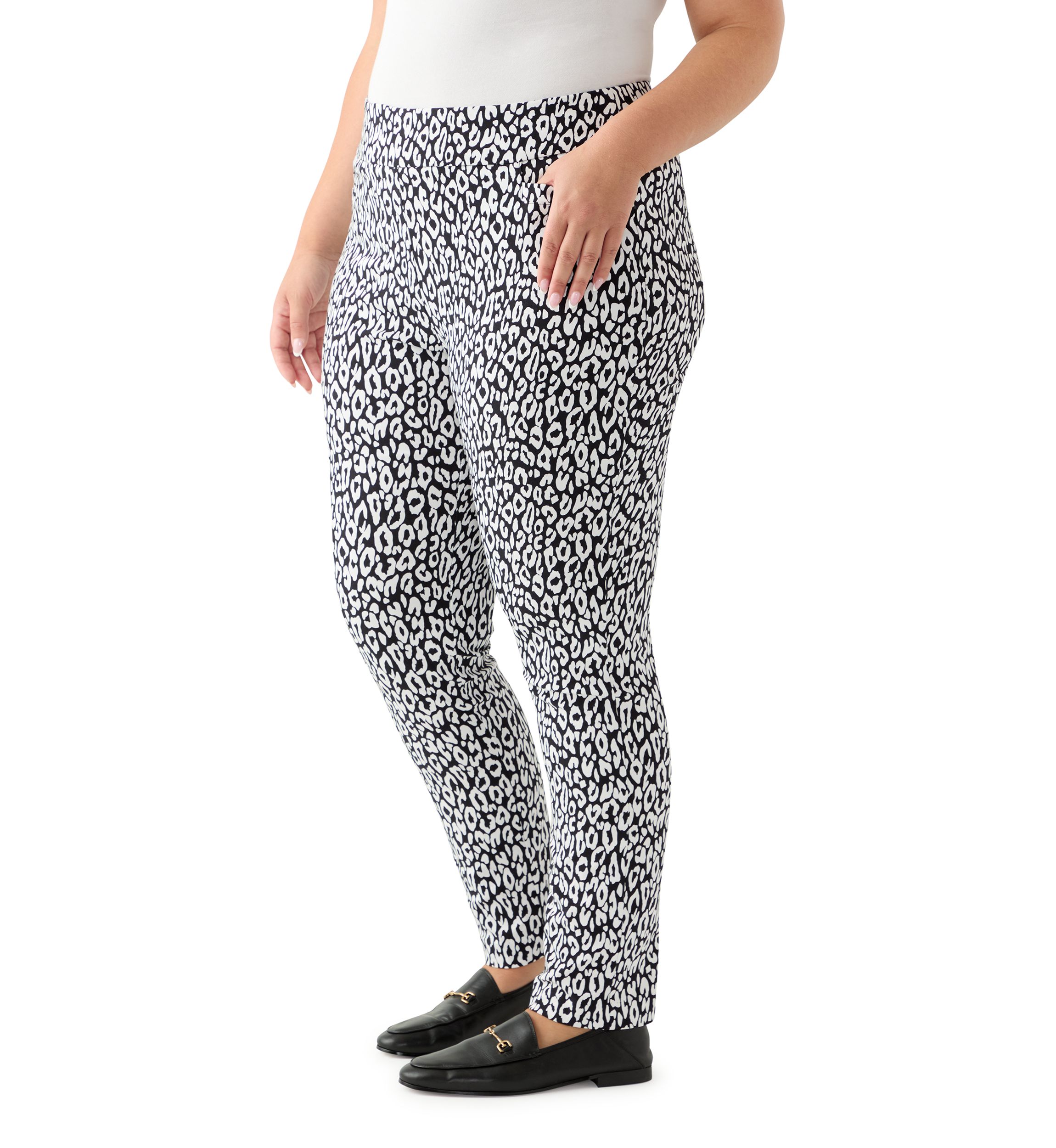 Plus Size Millennium Printed Pants