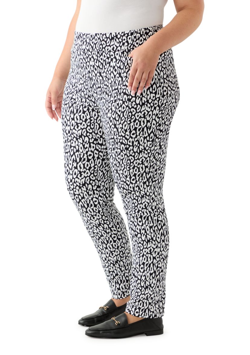 Plus Size Millennium Printed Pants