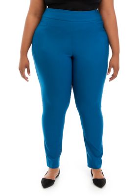 Plus Size Trendy Designer FILA Active High Waist Leggings