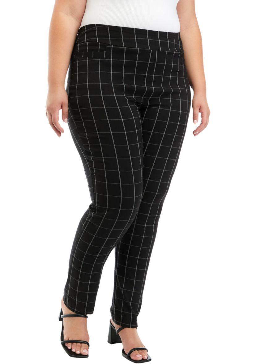 Plus Size Millenium Printed Pants