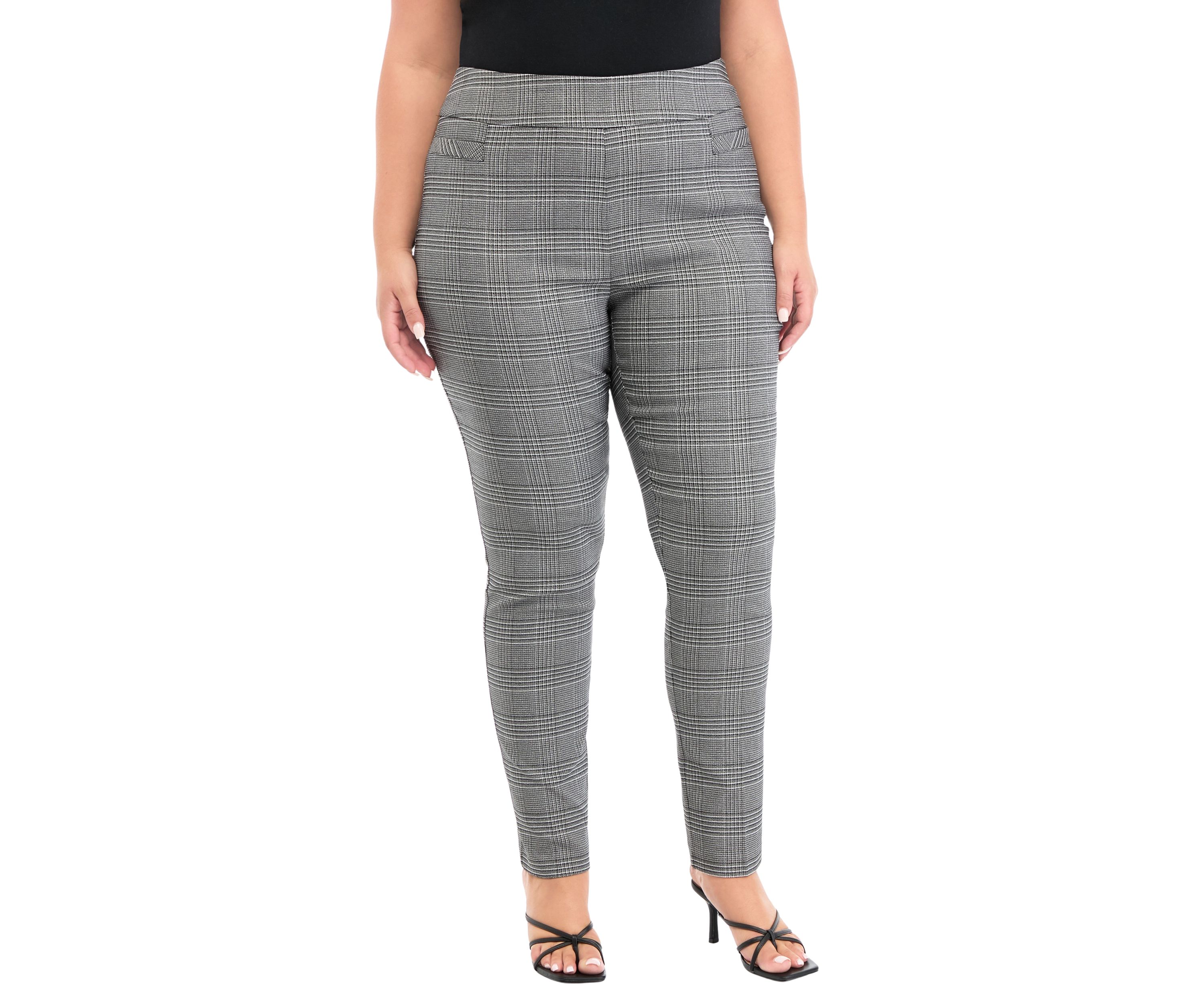 Plus Size Millennium Plaid Pants