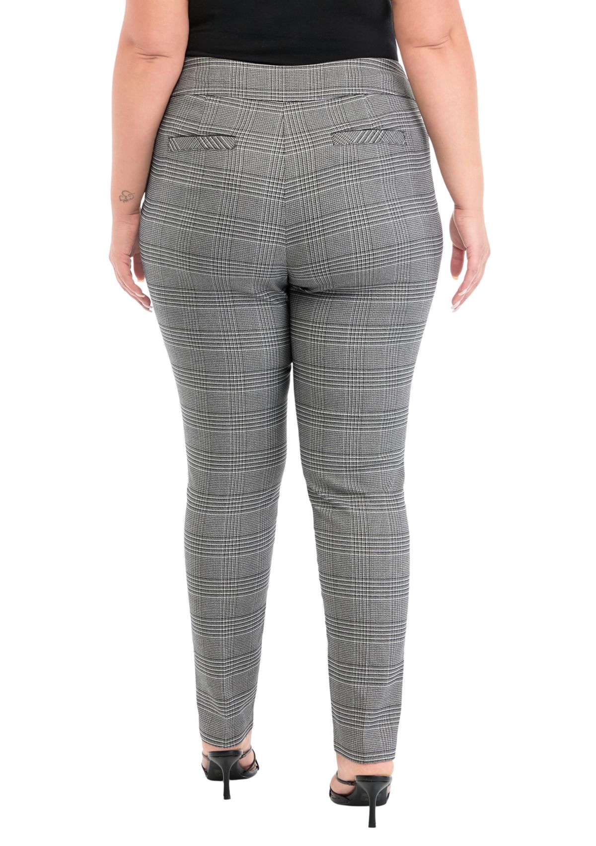 Plus Size Millennium Plaid Pants