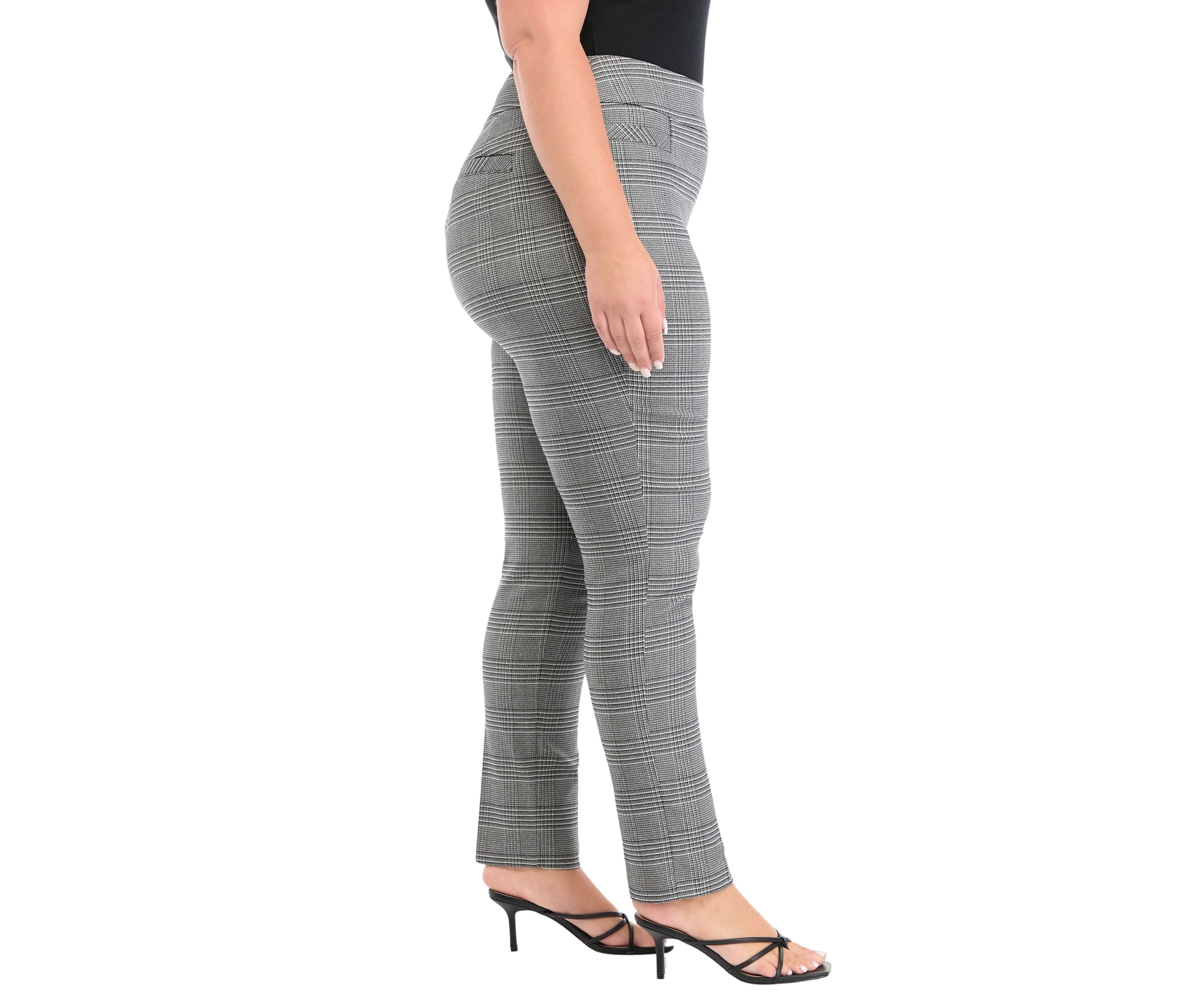 Plus Size Millennium Plaid Pants