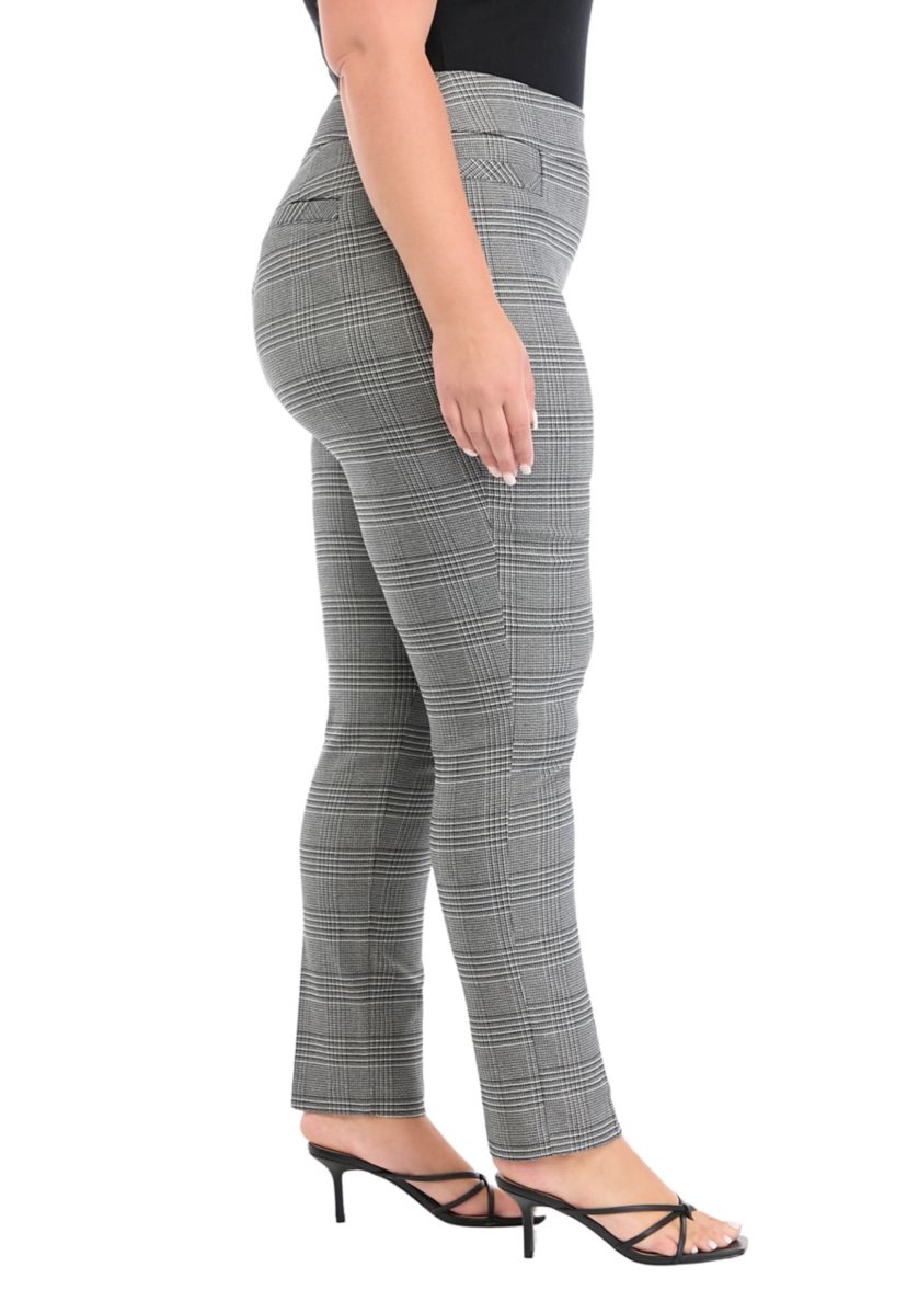 Plus Size Millennium Plaid Pants