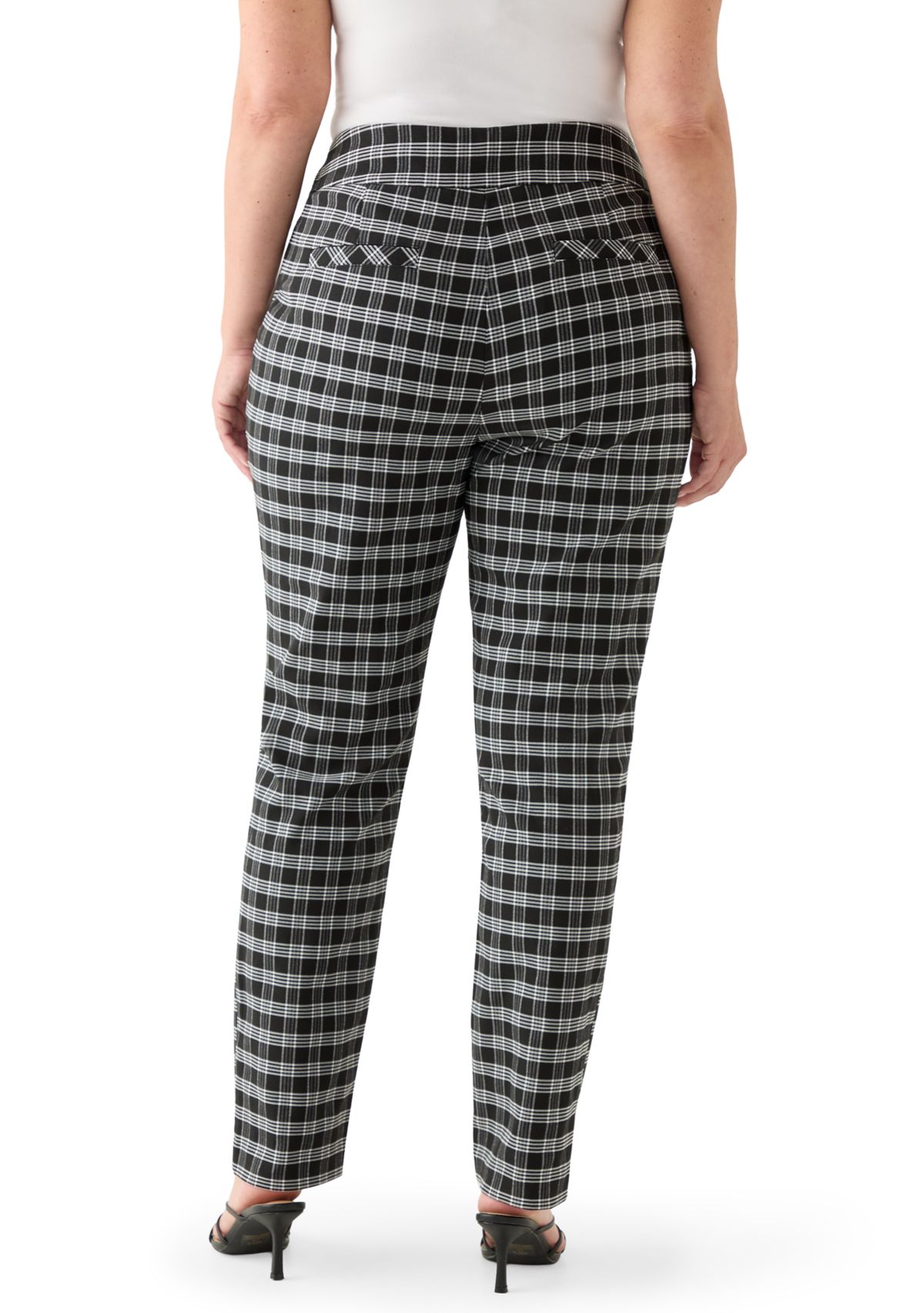 Plus Size Millennium Plaid Pants