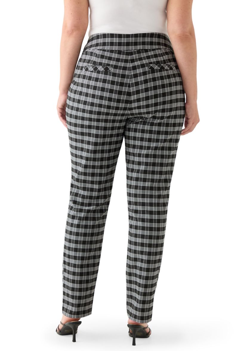 Plus Size Millennium Plaid Pants